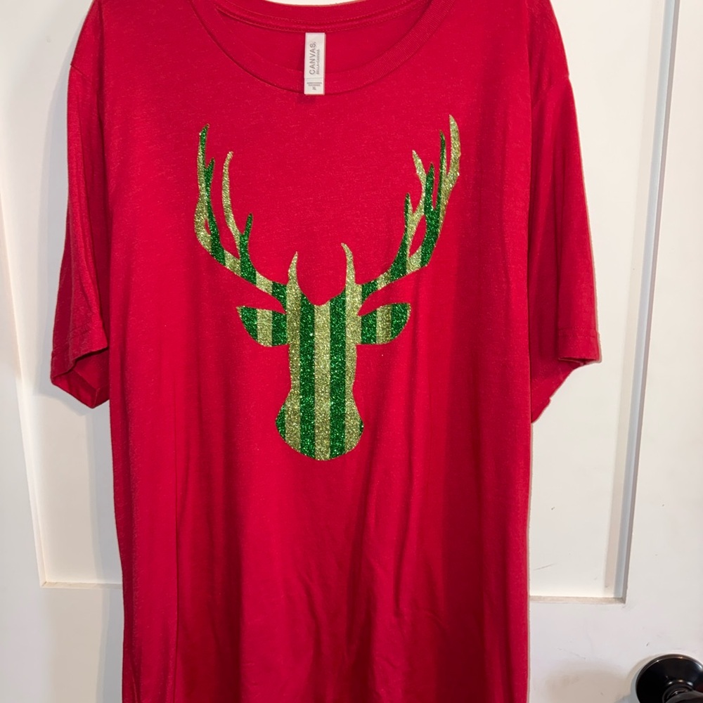 Bella Canvas Classic Red Christmas T-Shirt
